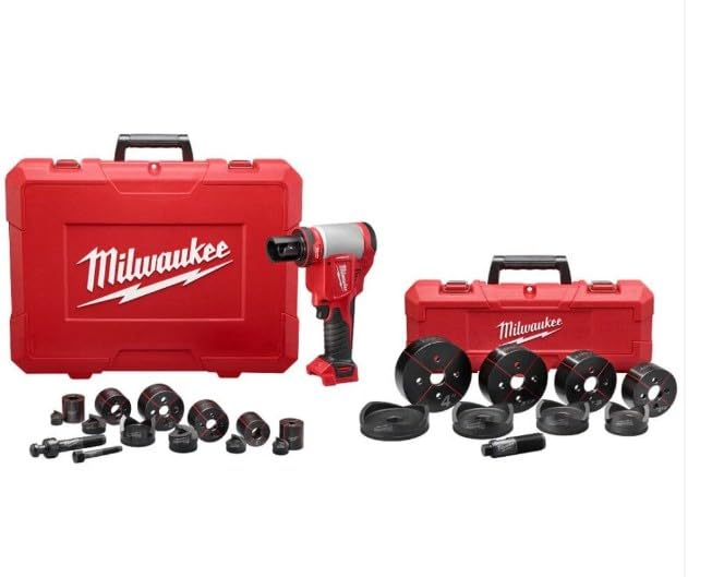 Milwaukee M18 Force Logic 10 Ton Knockout Tool 1/2 Inch to 4 Inch (Bare Tool)