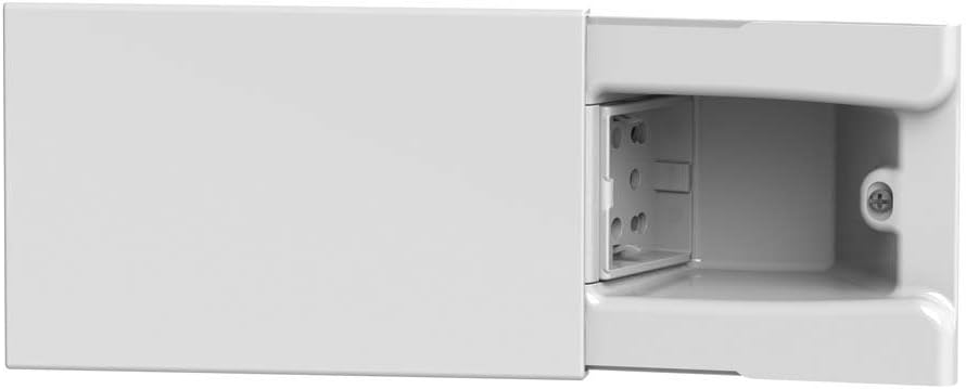 4Box 4b.04.h21 Disappearance Socket for Flush-Mounting Box to complete 4 Modules of Plug Side, White