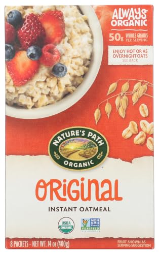 Nature's Path Organic Instant Hot Oatmeal Original -- 8 Packets...