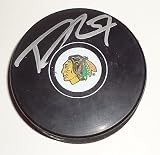 Trevor Van Riemsdyk signed 2016-17 Chicago Blackhawks souvenir puck w/coa
