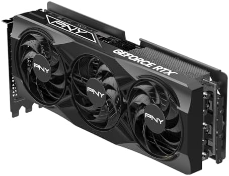PNY NVIDIA GeForce RTX™ 5070 Ti OC Triple Fan, Graphics Card (16GB GDDR7, 256-bit, Boost Speed: 2572 MHz, PCIe® 5.0, HDMI®/DP 2.1, 2.98-Slot, Blackwell Architecture, DLSS 4) (Renewed) — view 8