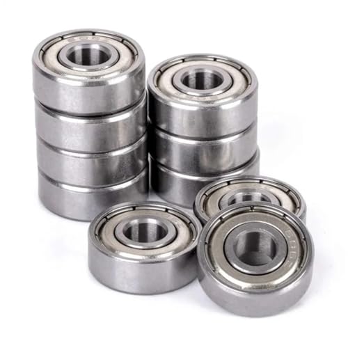 Roulement à billes S608ZZ miniature en acier inoxydable 8x22x7mm pour petits mécanismes