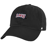Loyola Marymount Lions Primary Logo Collegiate Hat with Team Logo, Black