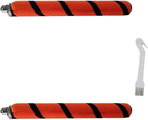 Paquete de 2 cepillos de repuesto compatibles con Shark Apex AX950 AX951 AX952 AZ1000 AZ1002 y Duoclean NV830 NV831 NV835 UV700 ZU700C ZU701 ZU780