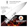 Kitchen-Knife-Set-with-Block-18-Piece-Super-Sharp-German-High-Carbon-Stainless-Steel-Chef-Knife-Set-Professional-Cutlery-Knife-Set-with-Sharpener HOSHANHO Kitchen Knife Set with Block 18-Piece, Super Sharp German High Carbon Stainless Steel Chef Knife Set, Professional Cutlery Knife Set with Sharpener