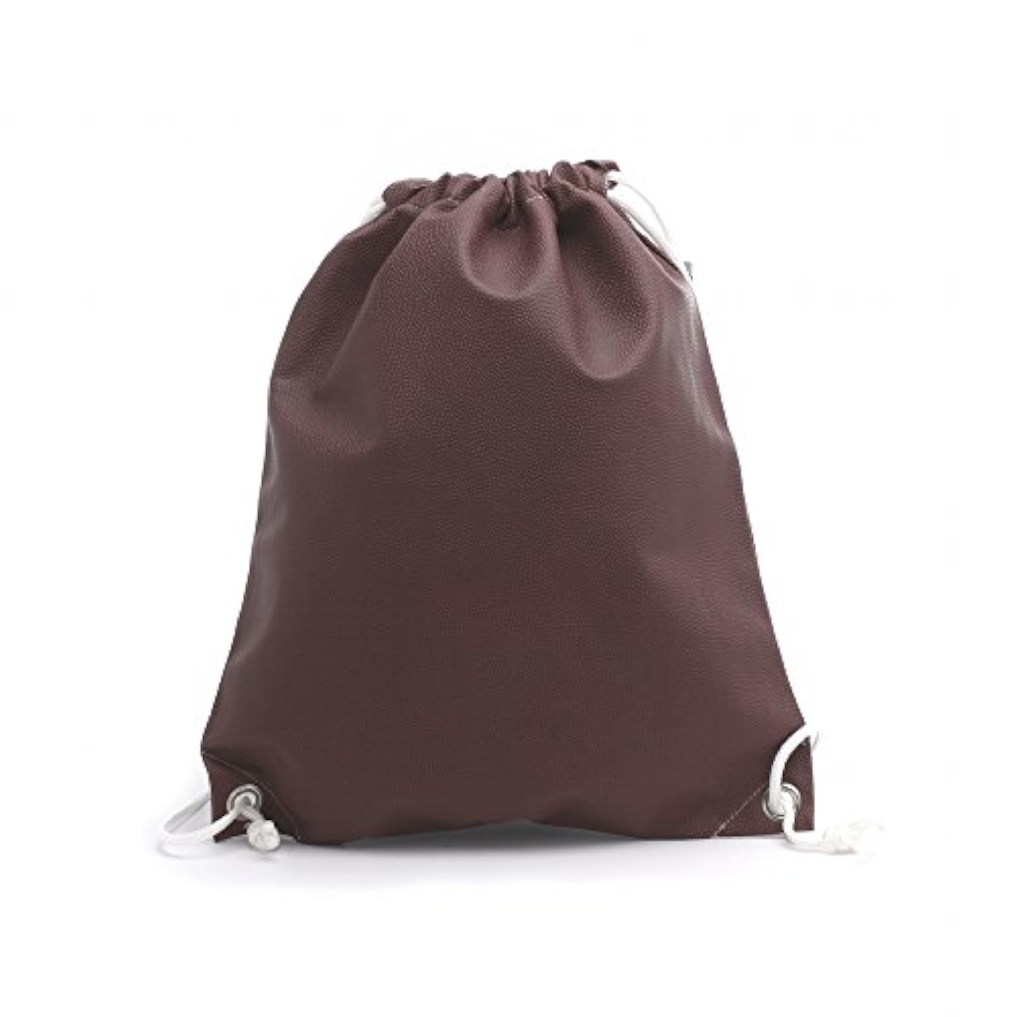 Drawstring Bag, Football Brown, One Size
