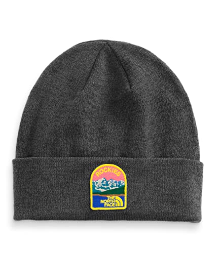 The North Face Bestickte Earthscape Beanie, Tnf Dark Grey Heather,...