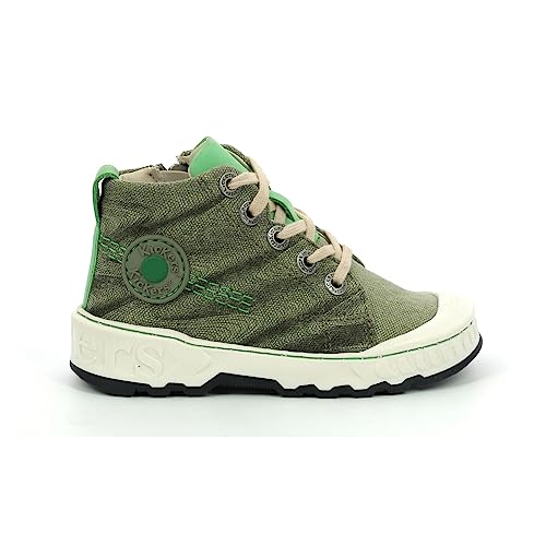 Kickers KICKRUP, Zapatillas, Caqui Gris, 34 EU