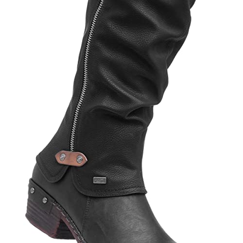 Rieker New Women's Bernadette 55 Boot Black 39 #TOP5