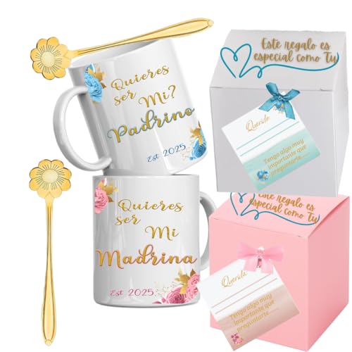 Propuesta para Padrinos - Godparents Proposal Gift, Recuerdos de Bautizo