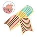 Gatuida Pressure Gauge Circle Stickers Red Decals Colorcoded Clarity for Industrial Equipment Calibration