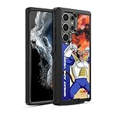 Head Case Designs Licenza Ufficiale Dragon Ball Z Great Ape Vegeta Saiyan Arc Characters Custodia Antiurto Ultra Blindata Compatibile con Samsung Galaxy S22 Ultra 5G