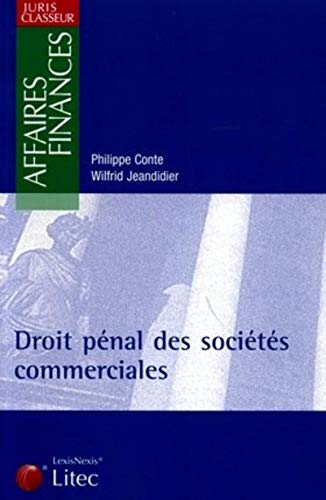 LEXISNEXIS - Droit pénal des sociétés commerciales