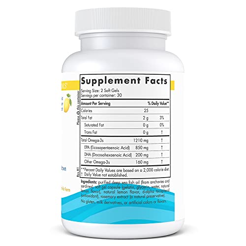 Nordic Naturals EPA High-Intensity Lemon Omega-3 #TOP11
