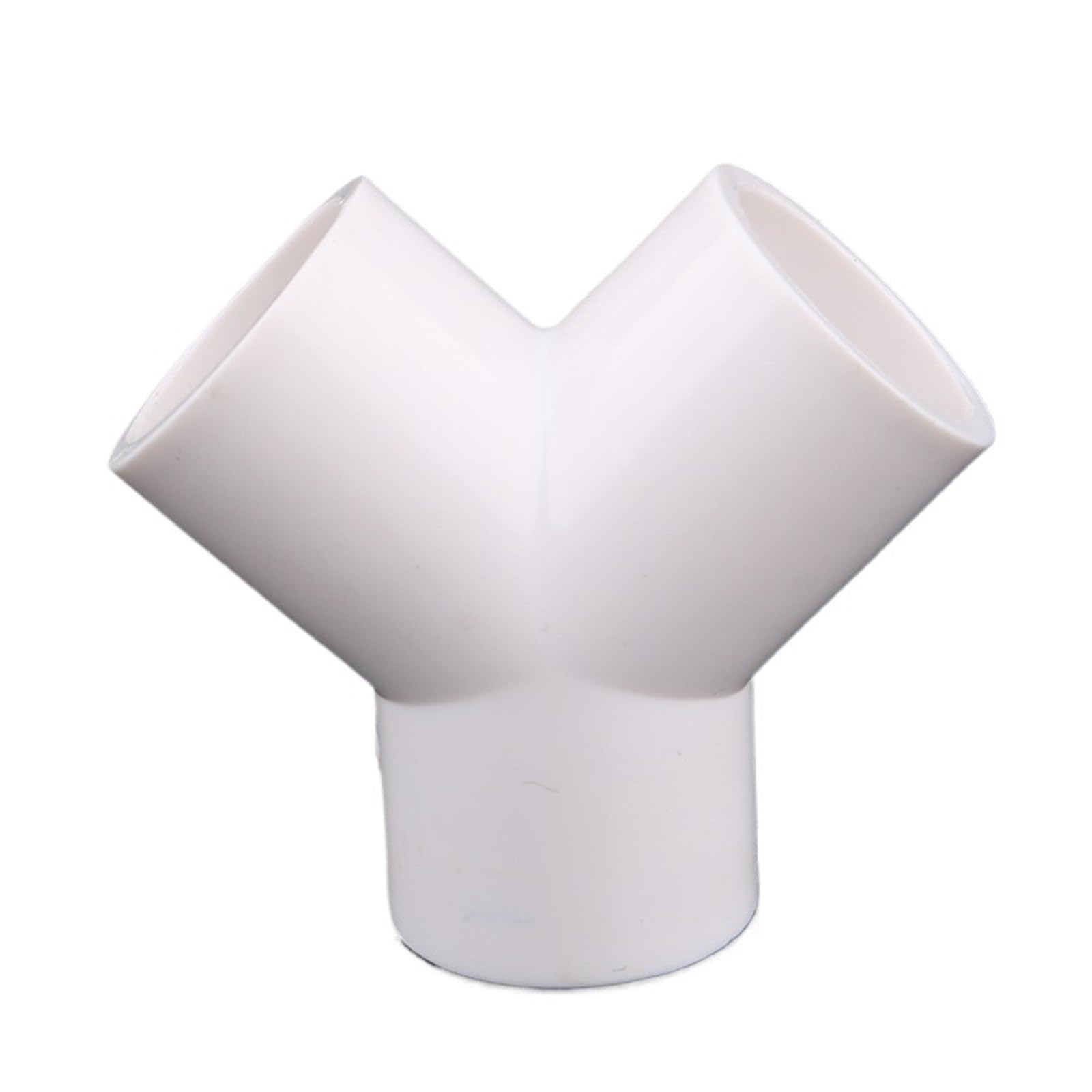 Nheswa White Plumbing Fitting,Pvc Y 3-Way Connector Multicolor Multiple Sizes For Garden Irrigation Aquarium(,25Mm)