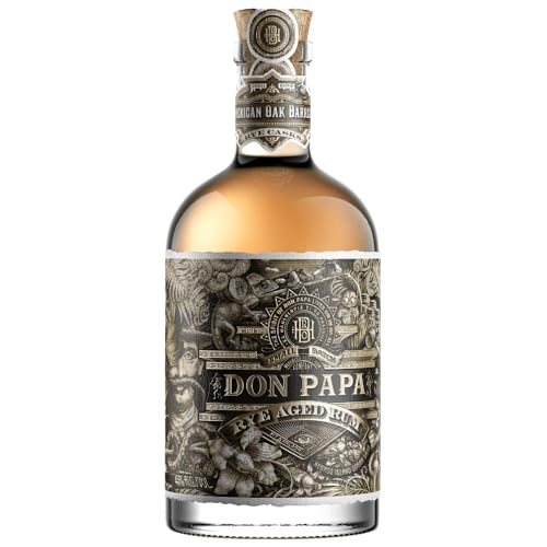 Don Papa | Rye Cask | Premium Rum | Limitierte Edition | Gereift in Ex-Rye Whiskey Fässern | 45%...