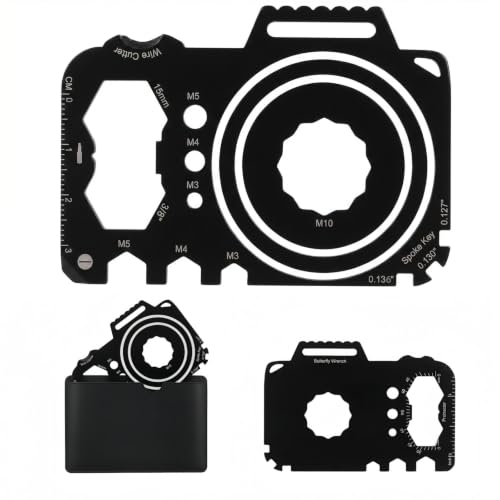 A wallet card disguised as a tiny camera that secretly packs 22 tools — the gadget nerd's version of a spy kit.