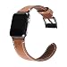 Produktbild Yierya Leder Watch Armband |Uhrenarmband | Watch Armband Kompatibel für Apple Watch Series 5/4/3/2/1,Uhrenarmbänder für Männer und Frauen 44mm 42mm