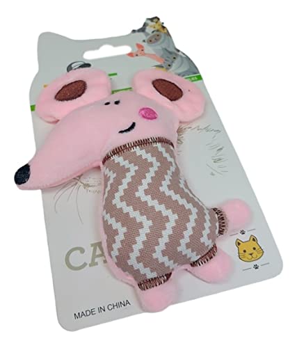 Brinquedos Para Gatos Catnip Líquido 100ml E Ratinho Pelúcia