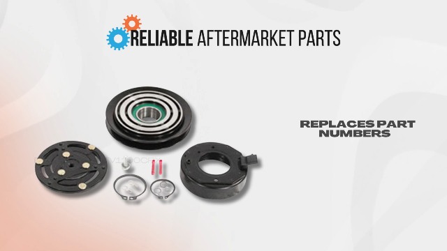 Amazon.com: 6A671-97310 A/C Compressor Clutch Fits Kubota ATV/UTV