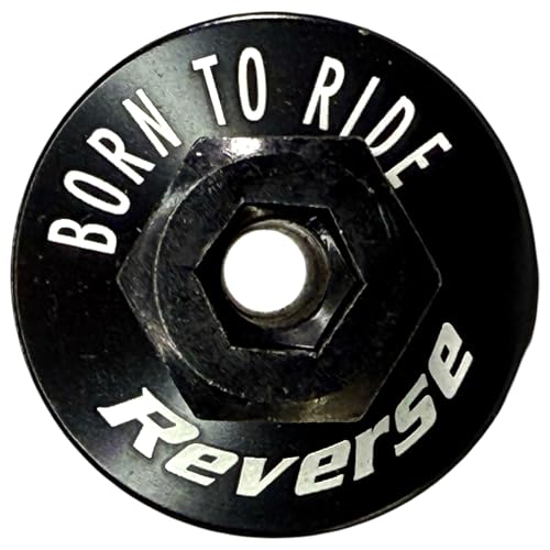 Reverse Alu Top Cap MTB Dirt Barspin Steuersatzkappe Freestyle Rotor M10 Hohl Schraube für Bremszug Leitung