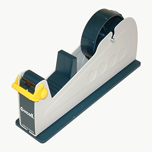 excell EX-17/1IN JVCC EX-17 Steel Desk Top Tape Dispenser: 1" Wide, Blue/Grey