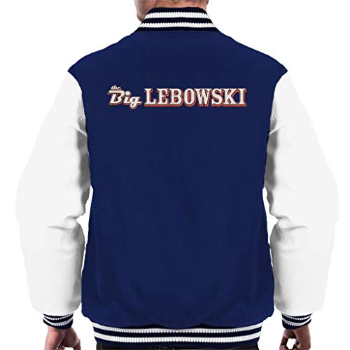 Veste Varsity Big Lebowski pour homme blouson style américain à logo
