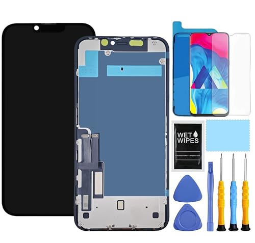 ZTOOYO for iPhone 11 Screen Replacement for iPhone 11 Screen Replacement kit for iPhone 11 A2111 A2223 A2221 LCD Display digitizer Touch Screen Assembly with Repair Tools 6.1 inch Black