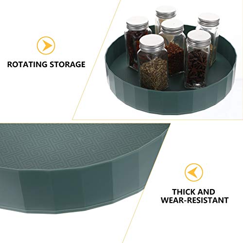 BESPORTBLE Spice Titular Organizador Plástico Lazy Susan Plataforma Giratória Girando Maquiagem Orga