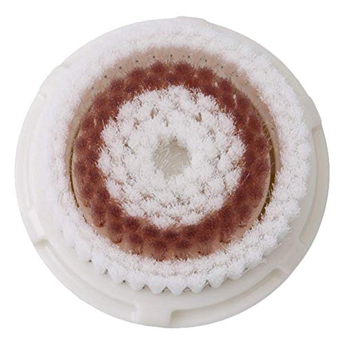 Facial Cleansing Brush Head Replacement, Facial Cleansing Brush Head, Exfoliator Facial Brush Head, For Clogged and Enlarged Pores (Brown)