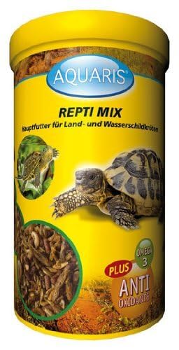 AQUARIS Repti Mix - Alimento para Tortugas - 220g / 1 L. Alimento para Tortugas de Agua Adaptado a Las Necesidades de Crecimiento Saludable de Las Tortugas de Agua y Las Tortugas de pantano
