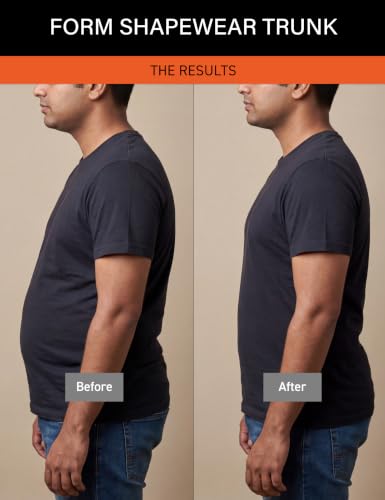 Image of DAMENSCH Men's Compression Shapewear Trunk, Comfortable Stretchy Body Shaper, Posture Correcting Tummy Tucker, Breathable Support Underwear