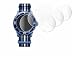 Produktbild Savvies 4 Stück Full-Screen Schutzfolie für Blancpain x Swatch Scuba Fifty Fathoms Full-Cover Displayschutz-Folie mit Installationshilfe [3D Curved]