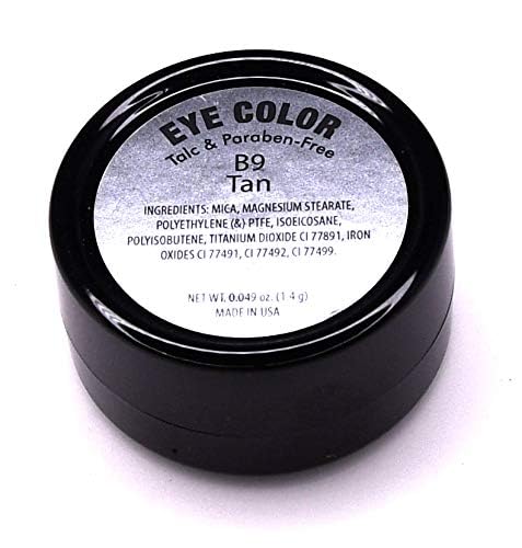 Pure Ziva Tan Dark Beige Neutral Nude Matte Pressed Powder Single Vegan Eyeshadow; Talc, Paraben & Cruelty Free - Thumbnail 3