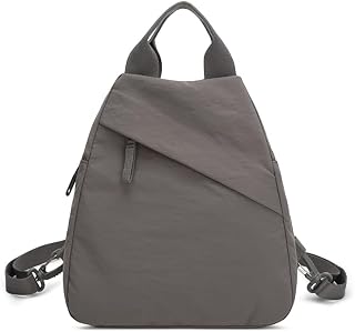 Crossbody Bag Lättvikts Nylon Sling Bag Water- (深灰色 260 * 290 * 100)