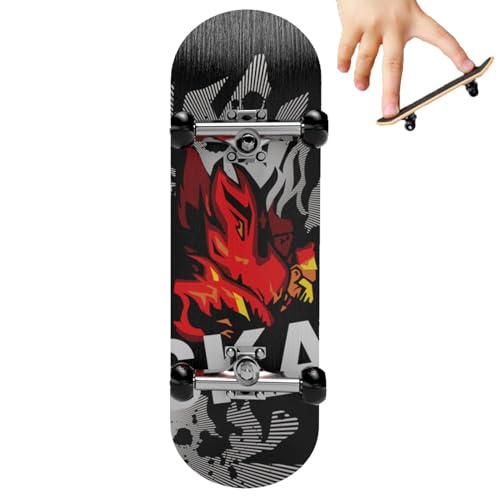 Finger Skateboard Toy, Mini Skateboard Fingerboards, Finger Skateboards Wooden, Tiny Skateboards Fingerboard, Fingers Toys For Girls Boys Gift Fingers Movement Training & Fun Play - Image 8