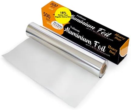 Ultra-Thick Commercial Heavy Duty Foil Roll 18" inch x 500 SQ Foot