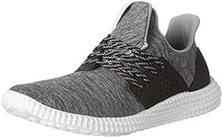 adidas Women's Shoes Athletics 24/7 Training, Medium Heather Grey/Crystal White/Black, (10 M US)