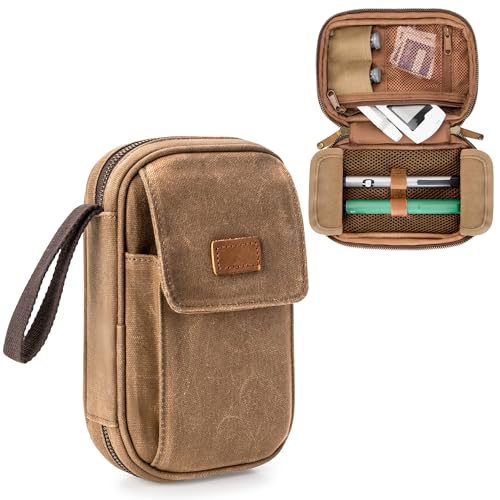 Yarwo Diabetic Travel Case with Leather Clip