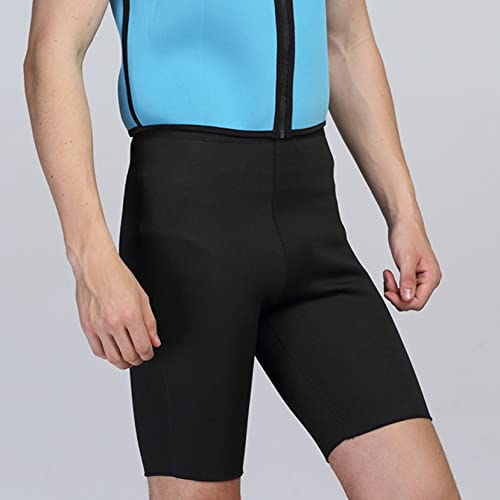 Shorts de sauna para hombres que quema grasa y moldea los muslos en el gimnasio 7