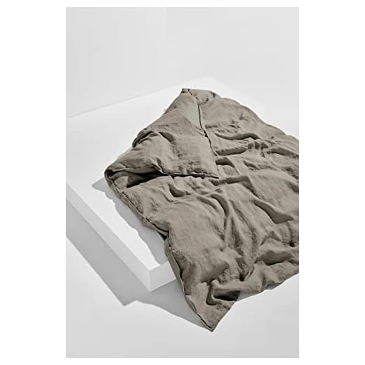 Pastill, Påslakan Frank, 100% Linne, Färg: Grön, 150 x 210 cm