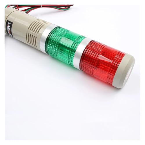 Luz de señal de torre industrial LTA-505 bicolor con sonido para evitar fallos de maquinaria 3