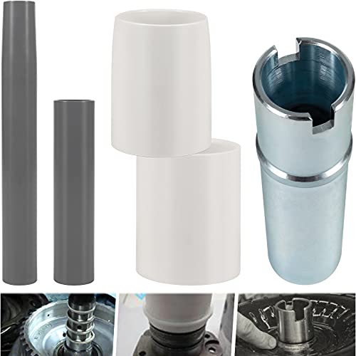 4L60ET3ECONO T-1574ECPMP Turbine Shaft Pump Stator Ring Tool, Pump Bushing Rotor Sizer, Transmission Seal Tool, Pump Stator Teflon Seal Ring & Re-Sizer Kit Perfect for 700R4 (Md8), 4L60E, 4L60, 4L70E