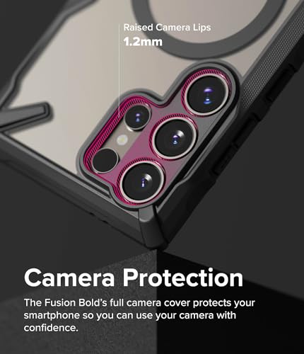 Coque rigide Galaxy S24 Ultra Ringke Fusion-X premium noir