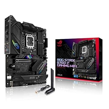 Placa Mãe Asus ROG STRIX B760-F GAMING WIFI (LGA 1700/4xDDR5/HDMI/DP/M.2/USB 3.2)