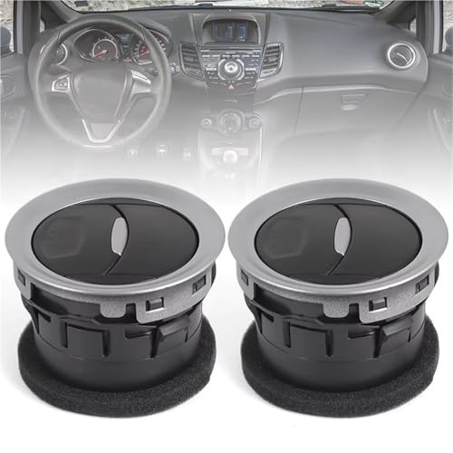 Diffuseur de climatisation chrome pour Ford Fiesta élégant - 6