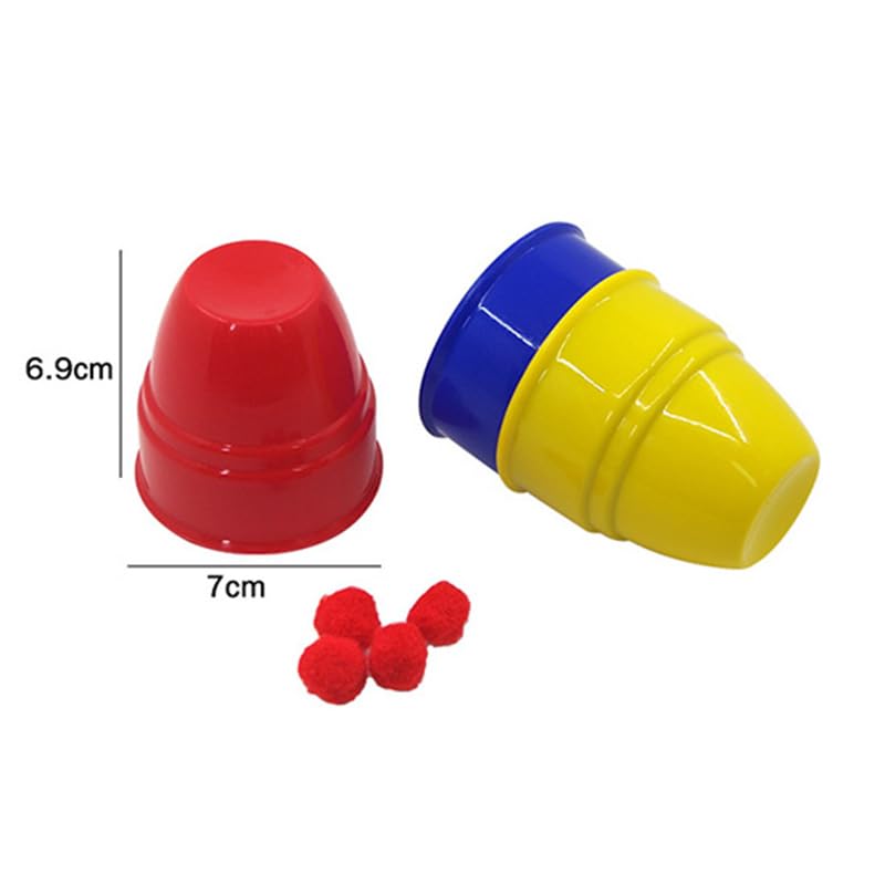 Amazon | 【手品 マジック】Cups & Balls/3色カップ＆ボール