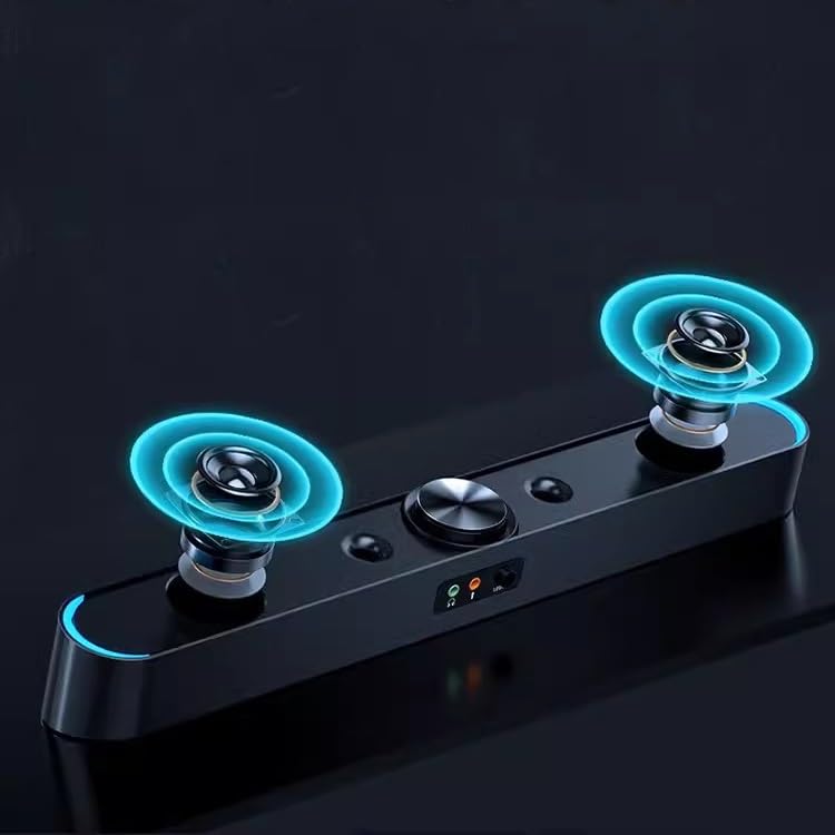 Subwoofer con micrófono integrado que soluciona el audio bajo de PC 3