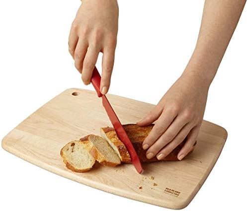 Kuhn Rikon 23059 Colori+ Sandwichmesser Rot Sandwich Knife, Stainless Steel, red