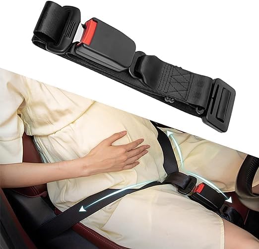 IWTEIPAN Pregnancy Car Seat Belt Adjuster, Prevent Compression Of Abdomen, Comfort & Safety To Protect Unborn Baby, Pregnant Woman, Big Belly, Abdominal Discomfort, Abdominal Surgery Must Haves